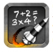 Math Ignition rocket 7+2=? 3x4=?
